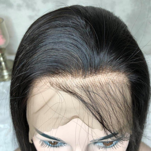 16 Inch Human Hair Full Lace wig main image 4